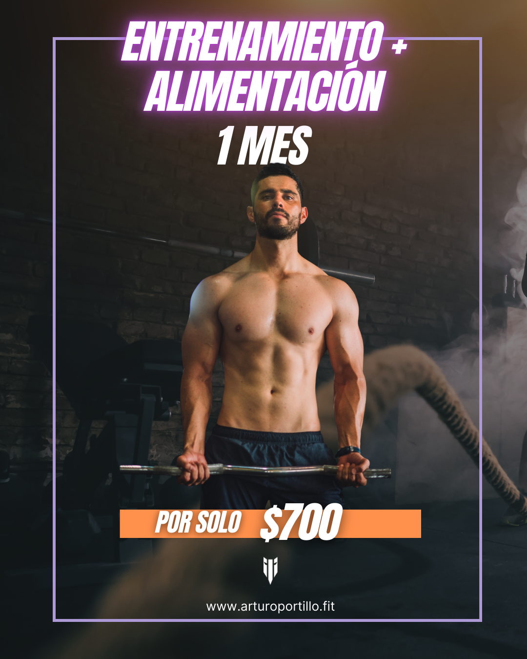 1 MES HOMBRE Programa de Entrenamiento y Plan de Alimentación
