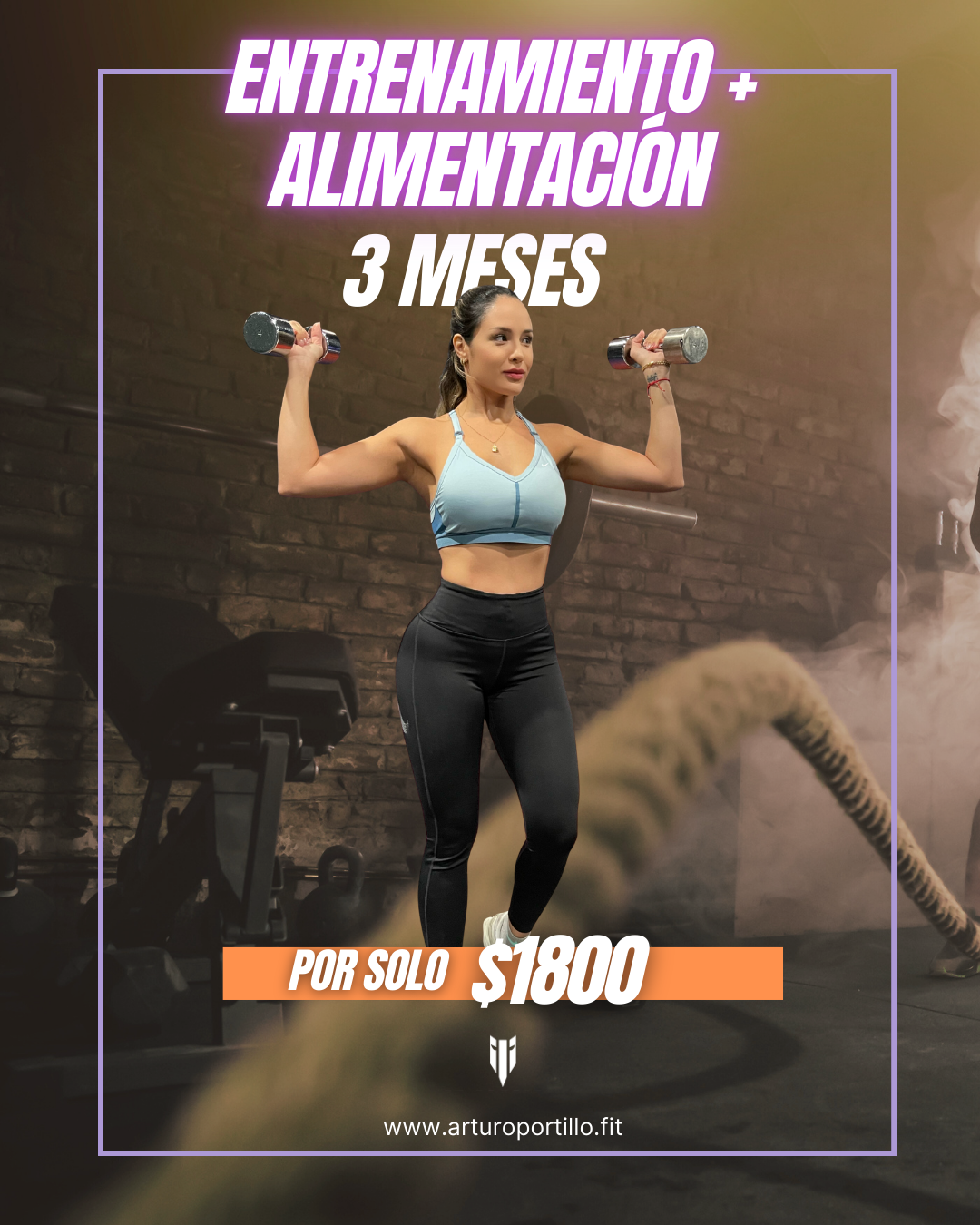 3 MESES MUJER Programa de entrenamiento y Plan de alimentación